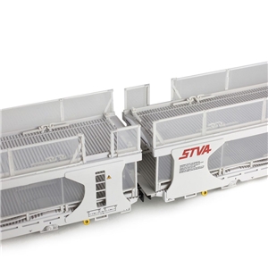 IPA Twin Double Deck Car Transporter STVA Grey (2PK)