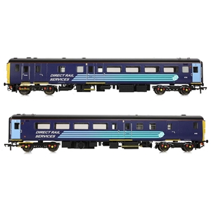 BR Mk2F DRS TSO/TSO/DBSO - DCC ON BOARD  (3PK)