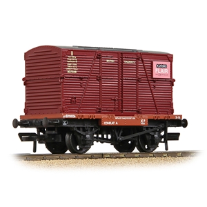 Conflat Wagon BR Bauxite (Early) with ‘Patons’ BD Container