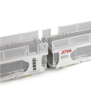 38-251K IPA Twin Double Deck Car Transporter STVA Grey -4