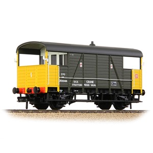 38-915K SECR Dancehall Brake Van - DS55466 BR Crane Runner