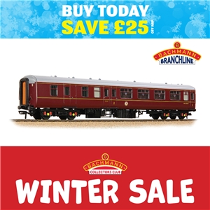 BR Mk2A BFK Brake First Corridor BR Maroon (Support Coach)