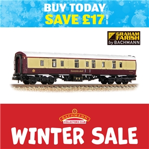 BR Mk1 BG Full Brake Northern Belle Maroon & Cream