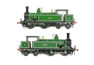 MR 1532 Tank 1540 Midland Railway Lined Green