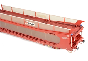 IPA Twin Double Deck Car Transporter STVA Red [W]