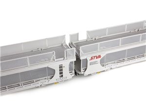 IPA Twin Double Deck Car Transporter STVA Grey