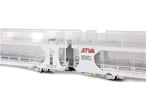 IPA Twin Double Deck Car Transporter STVA Grey