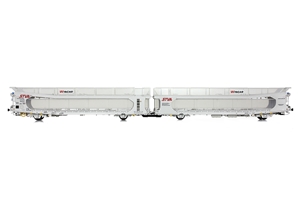 IPA Twin Double Deck Car Transporter STVA Grey