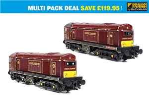 Class 20/0 London Transport  Sir John Betjeman & Sherlock Holmes (2PK)