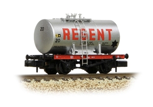 14T Class A Anchor-Mounted Tank Wagon 'Regent' Silver (4PK)
