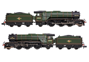 LNER V2 Class 60800 ‘Green Arrow’ BR Lined Green (Late Crest)