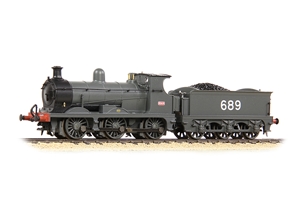 SE&CR C Class No. 689 South Eastern & Chatham Railway WW1 Dark Grey