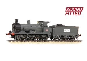 SE&CR C Class No. 689 South Eastern & Chatham Railway WW1 Dark Grey
