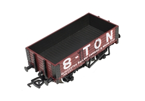 Four Pack 5 Plank Wagon 8-Ton Gloucester Railway Carriage & Wagon Co.